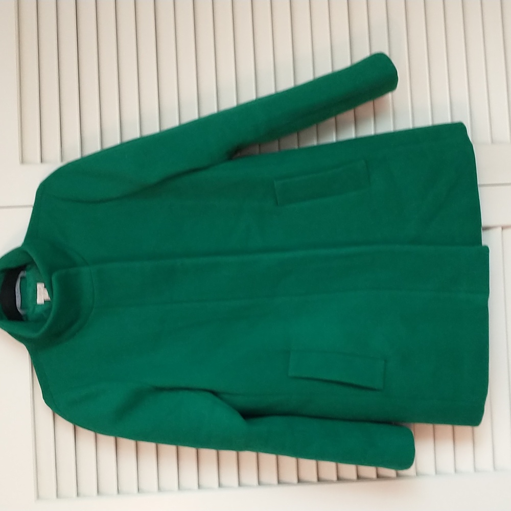 J. Crew Factory Green Jacket - Picture 2 of 11